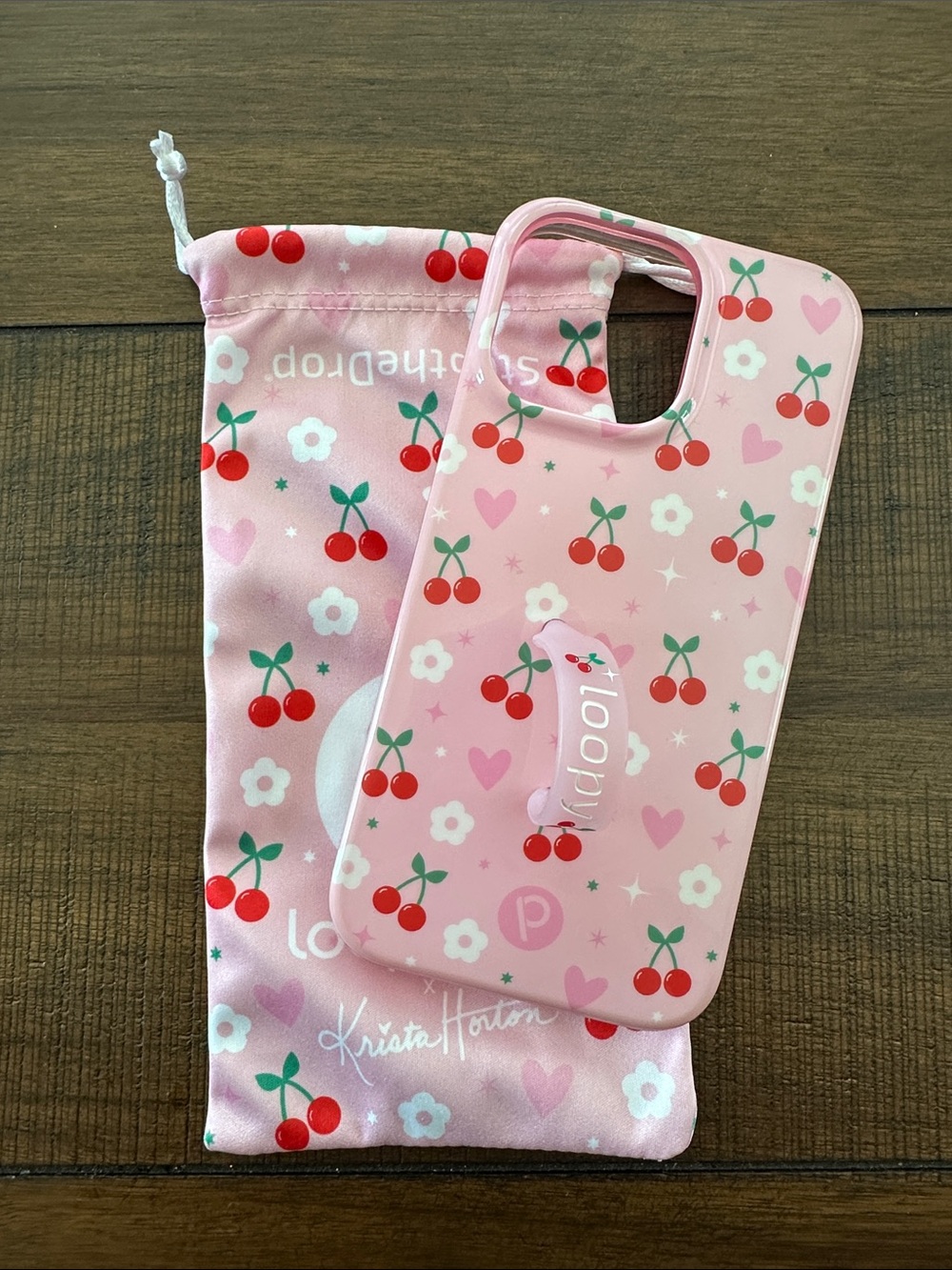 Loopy “Cherry Cute x Krista Horton” Case - iPhone 14 Pro Max (Righty)